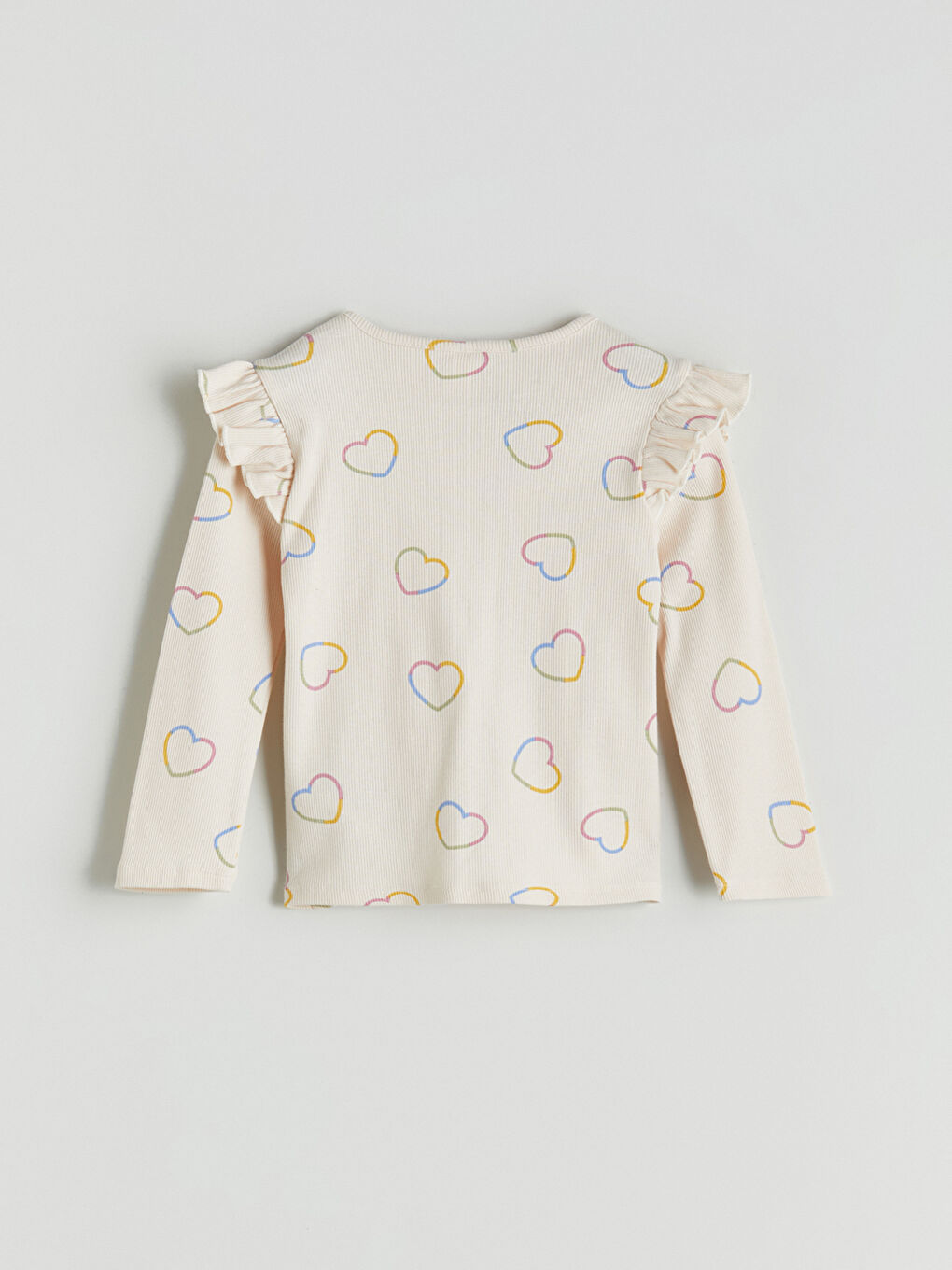 Girl ECRU T-Shirt-5