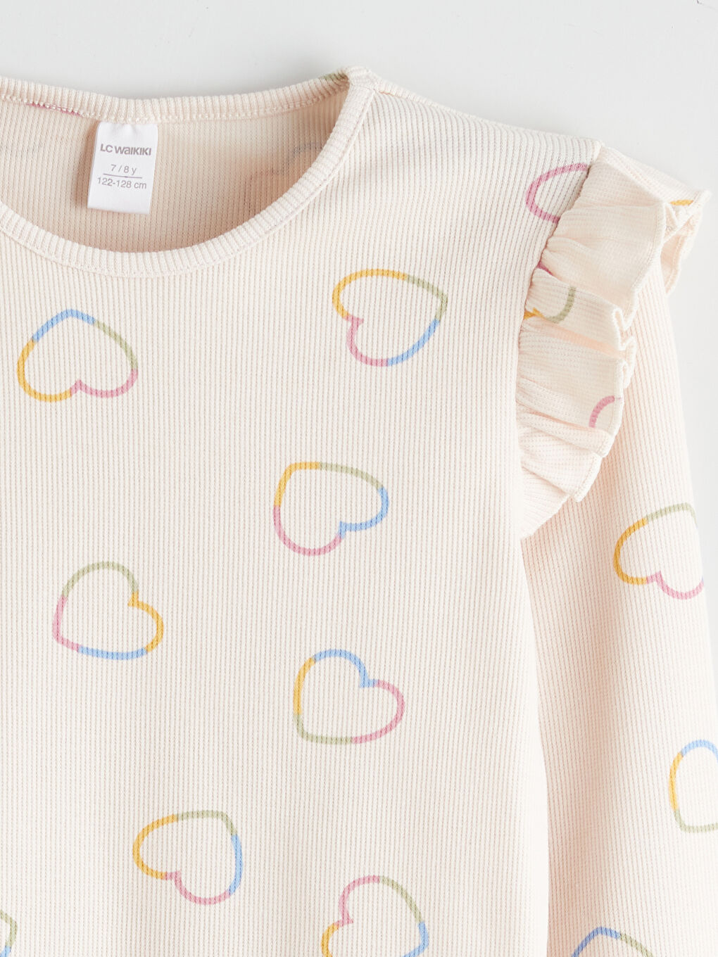 Girl ECRU T-Shirt-2