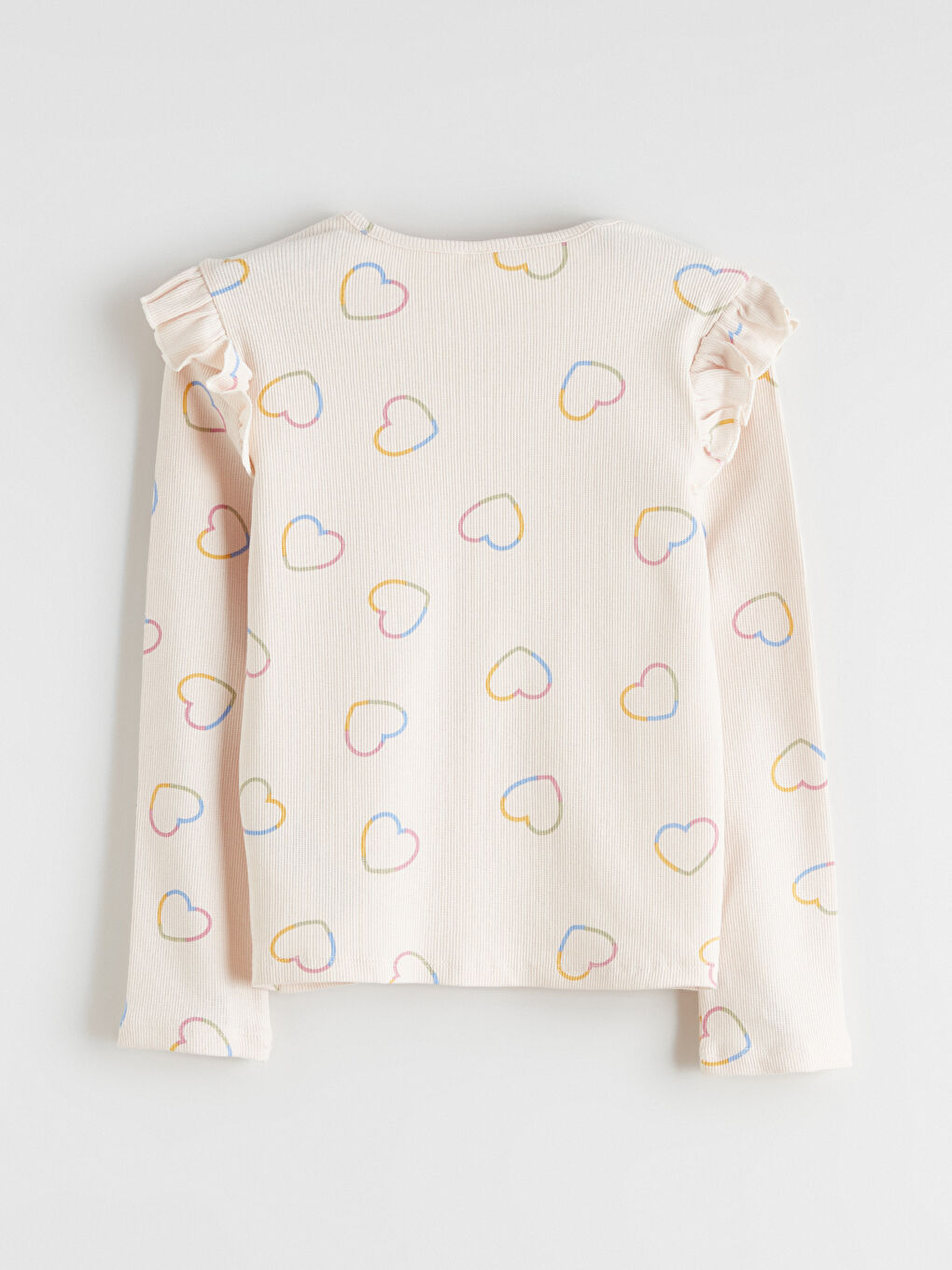 Girl ECRU T-Shirt-4