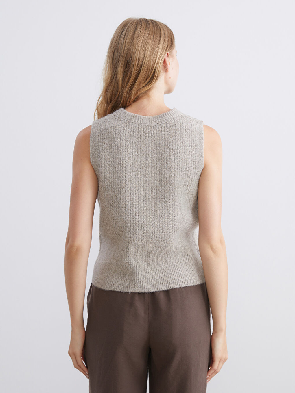 Žena BEŽ Kratki kaput-3