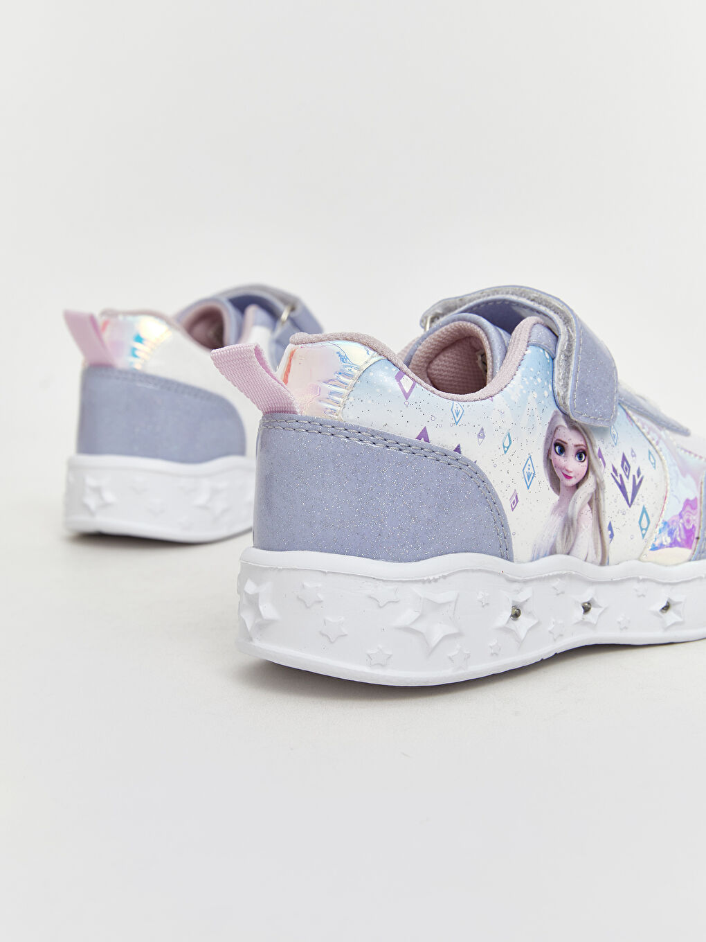 Frozen Printed Light-Up Sole Girls' Sneakers-5