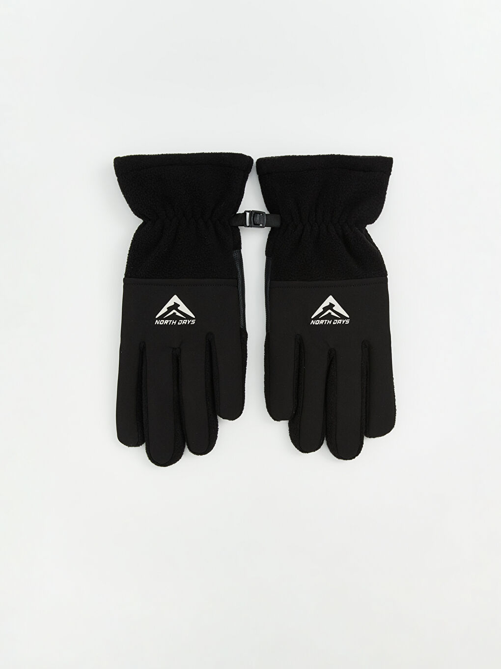 Label Printed Men's Snow Gloves