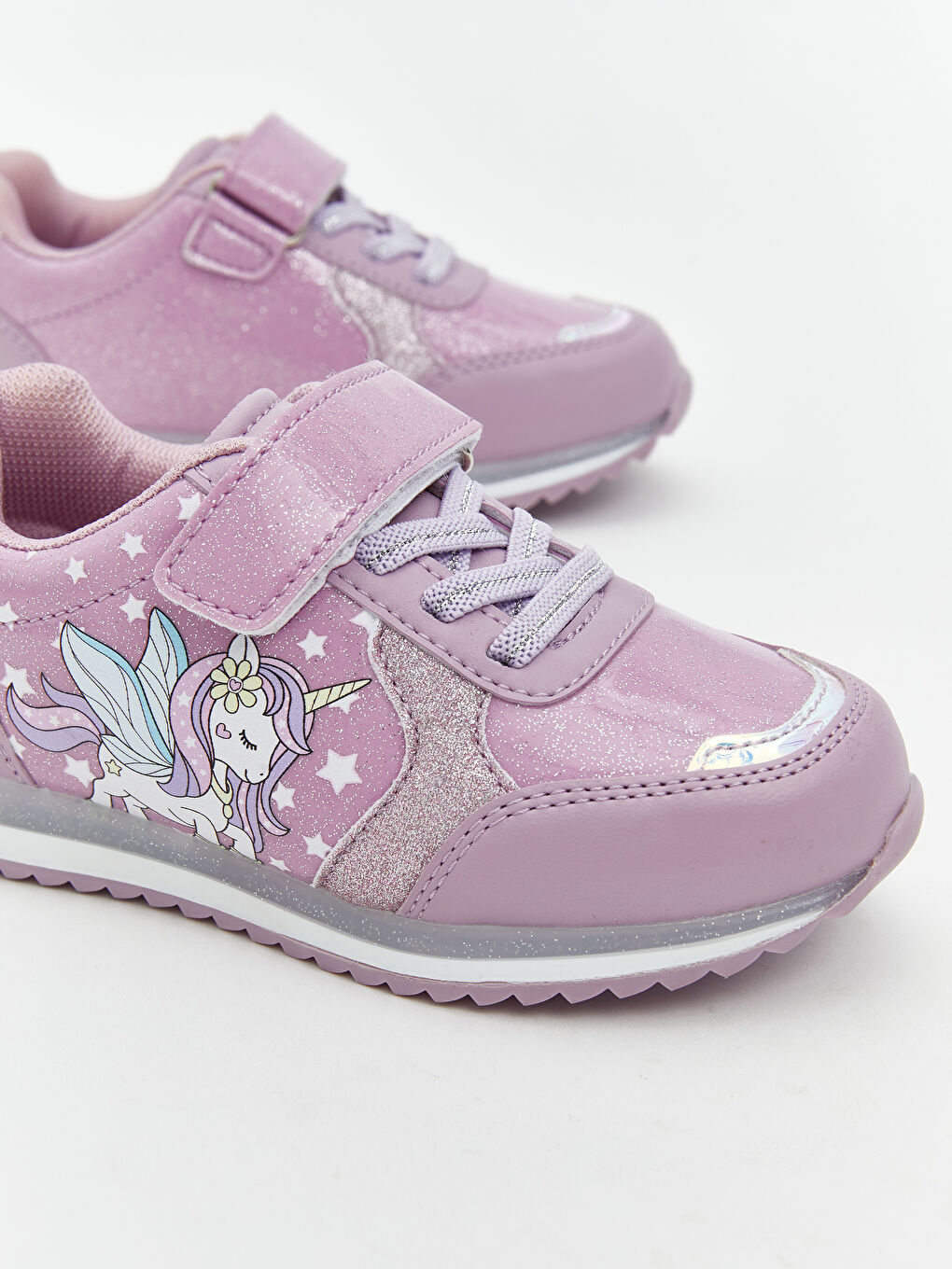 Light-Up Sole Girls' Sports Shoes-3
