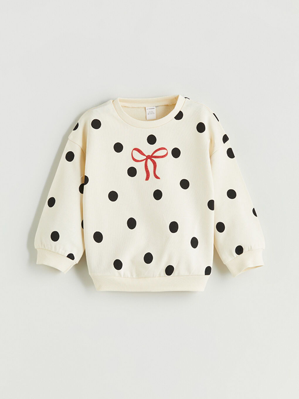 LCW Kids Crew Neck Girls' Sweatshirt 2 Pack -W5IL11Z1-R3R