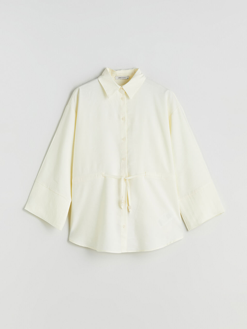 LCWAIKIKI Classic Woman YELLOW Shirt -W5IL34Z8-FTH