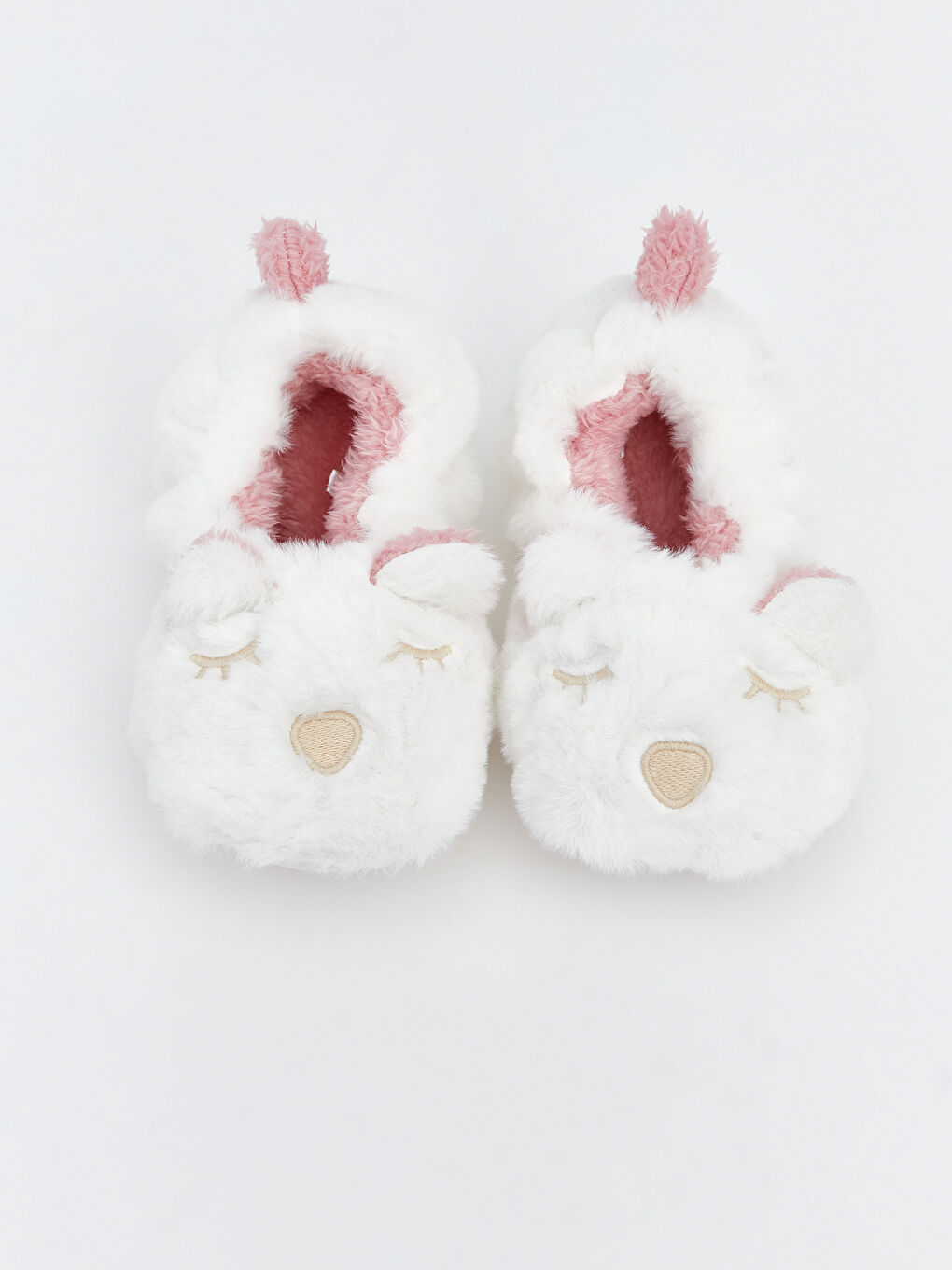 Girl ECRU Slipper Boots-2