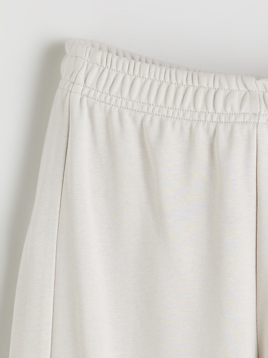 Gri Geniş Paça Kız Çocuk Eşofman Altı-2