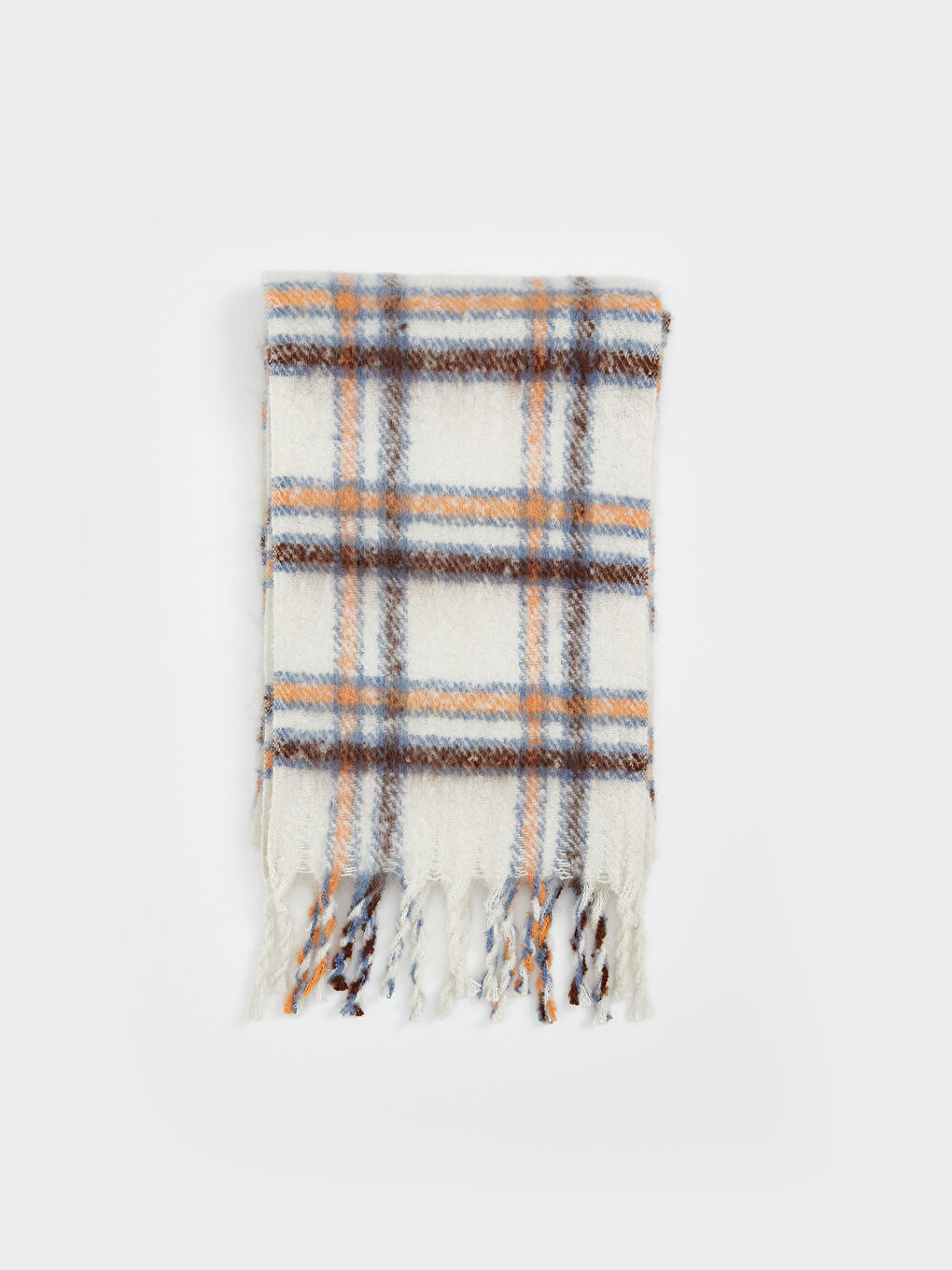 Клетчатый Женский Шарф-1