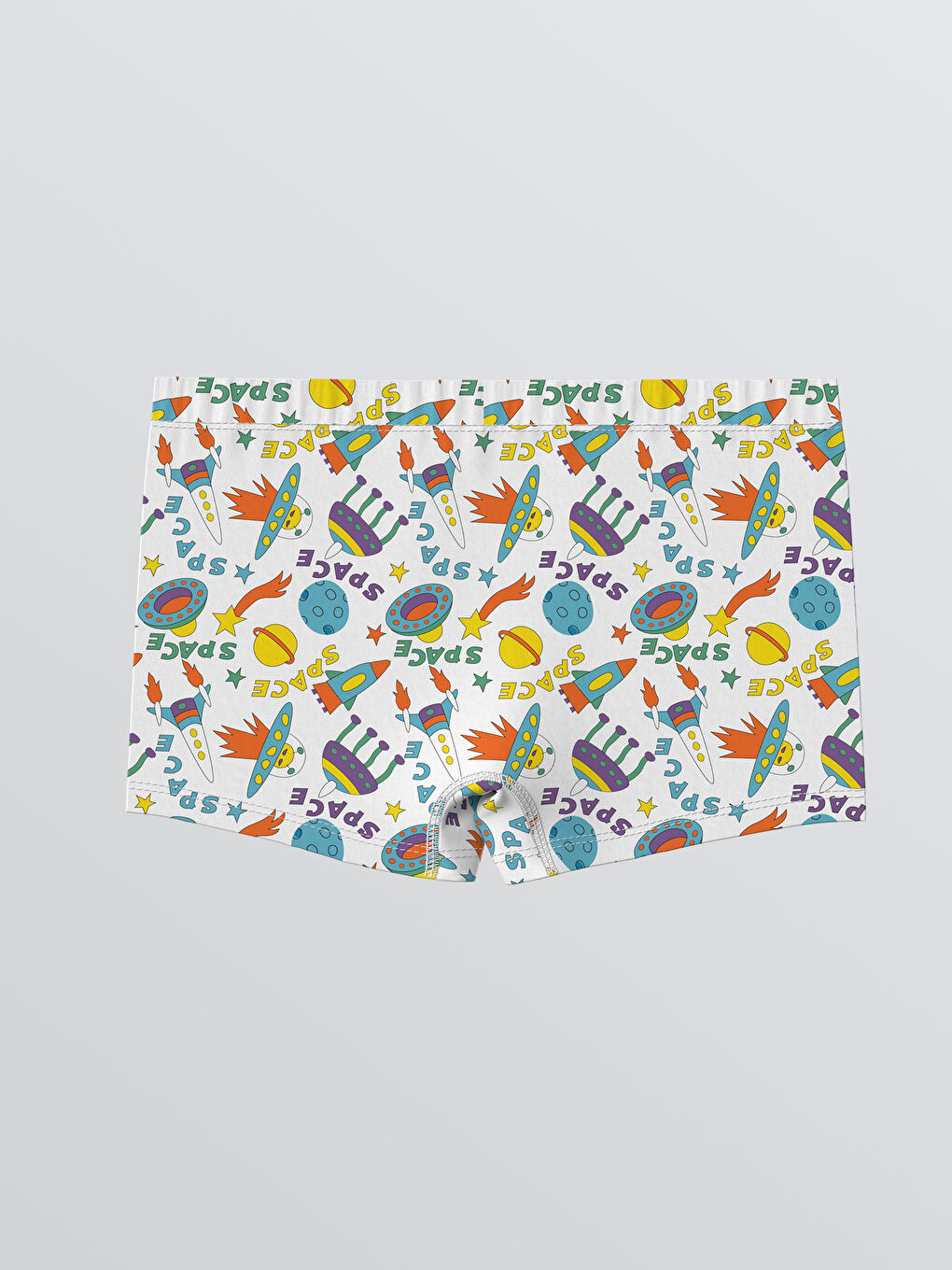 Karışık Esnek Kumaşlı Erkek Çocuk Boxer-1