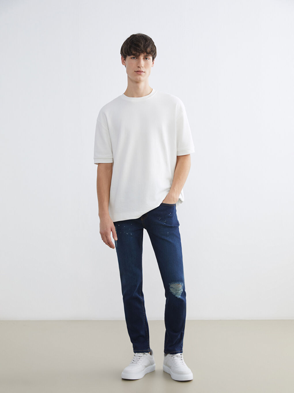 İndigo 750 Slim Fit Erkek Jean Pantolon