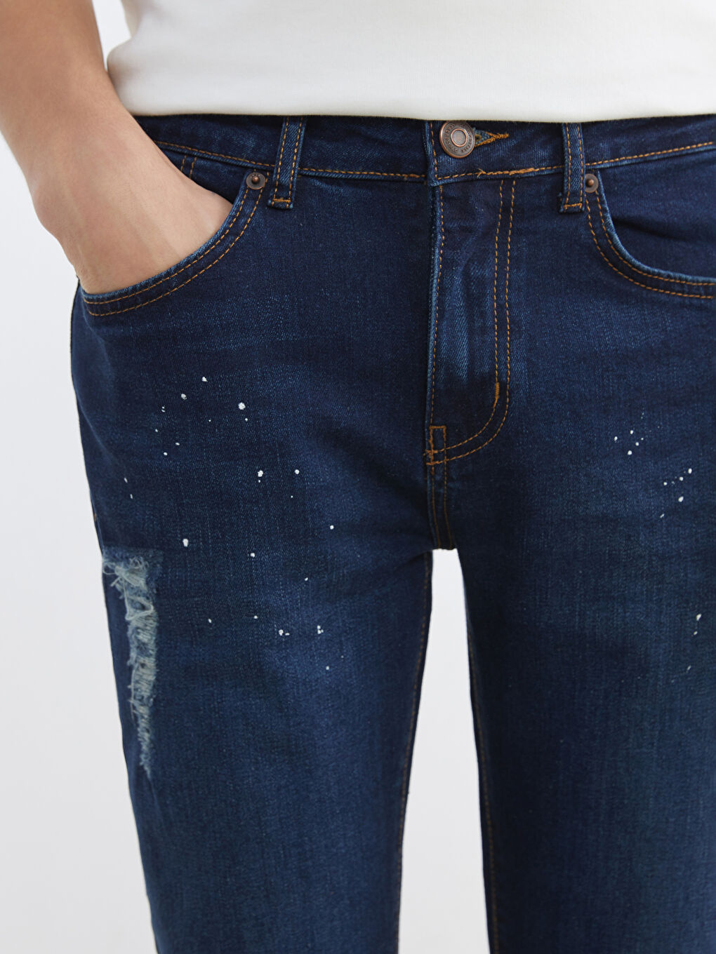 İndigo 750 Slim Fit Erkek Jean Pantolon-2