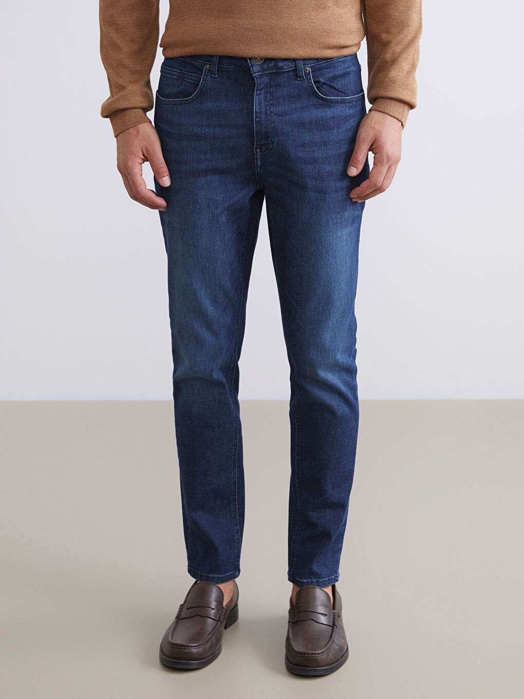 İndigo 750 Slim Fit Erkek Jean Pantolon-1