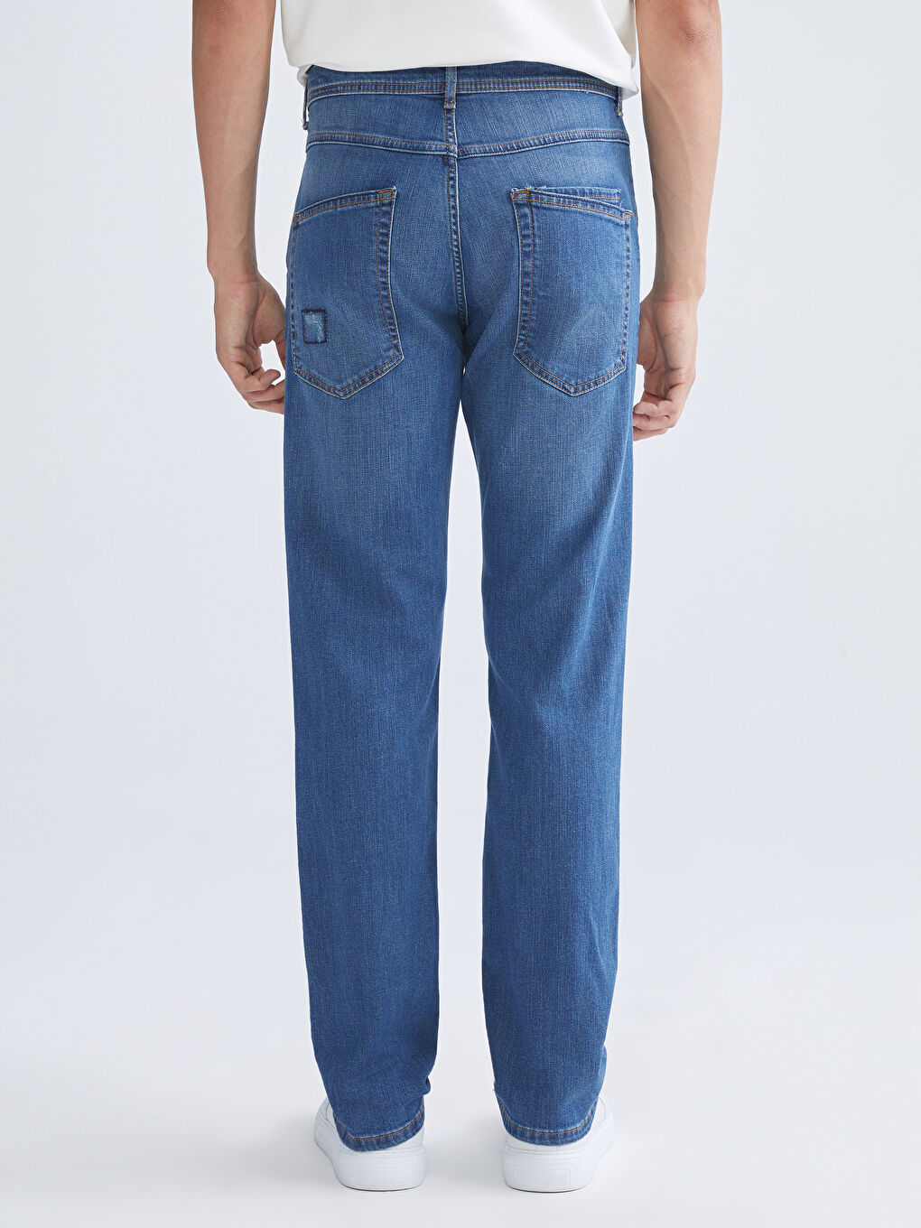 İndigo 750 Slim Fit Destroy Detaylı Erkek Jean Pantolon-3