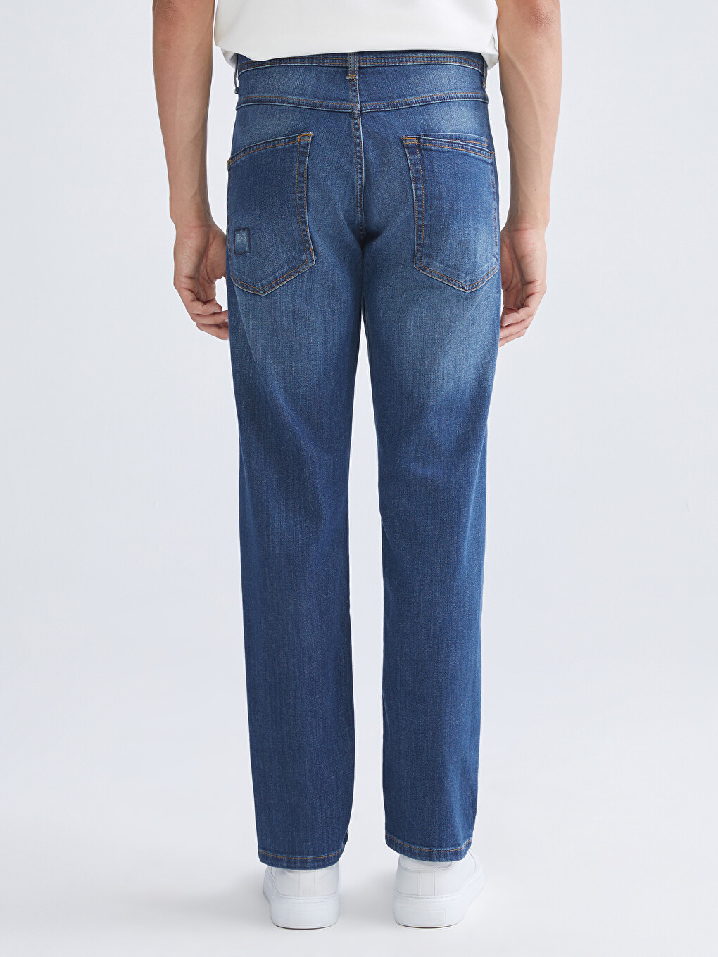 İndigo 750 Slim Fit Destroy Detaylı Erkek Jean Pantolon-3