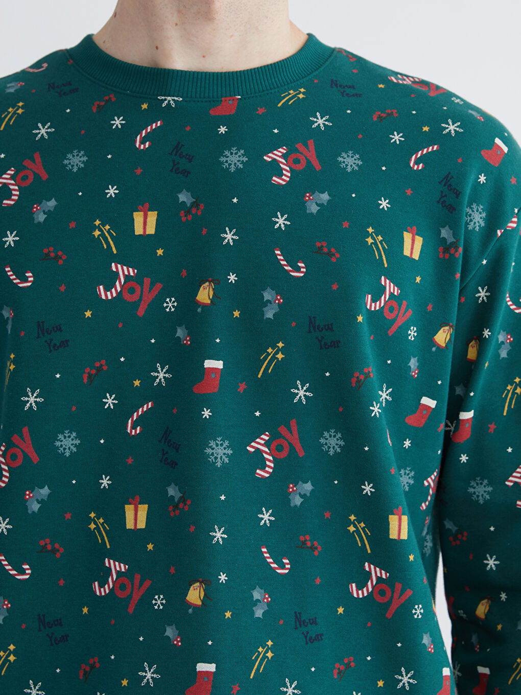 Чоловік ЗЕЛЕНИЙ Світшот - Толстовка-2