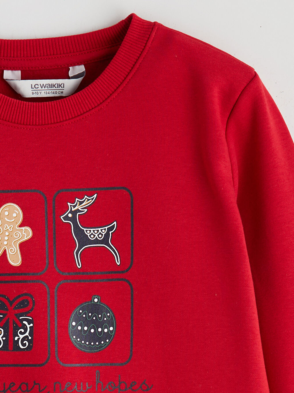 Світшот для хлопчиків із круглим вирізом горловини на тему Різдва-1