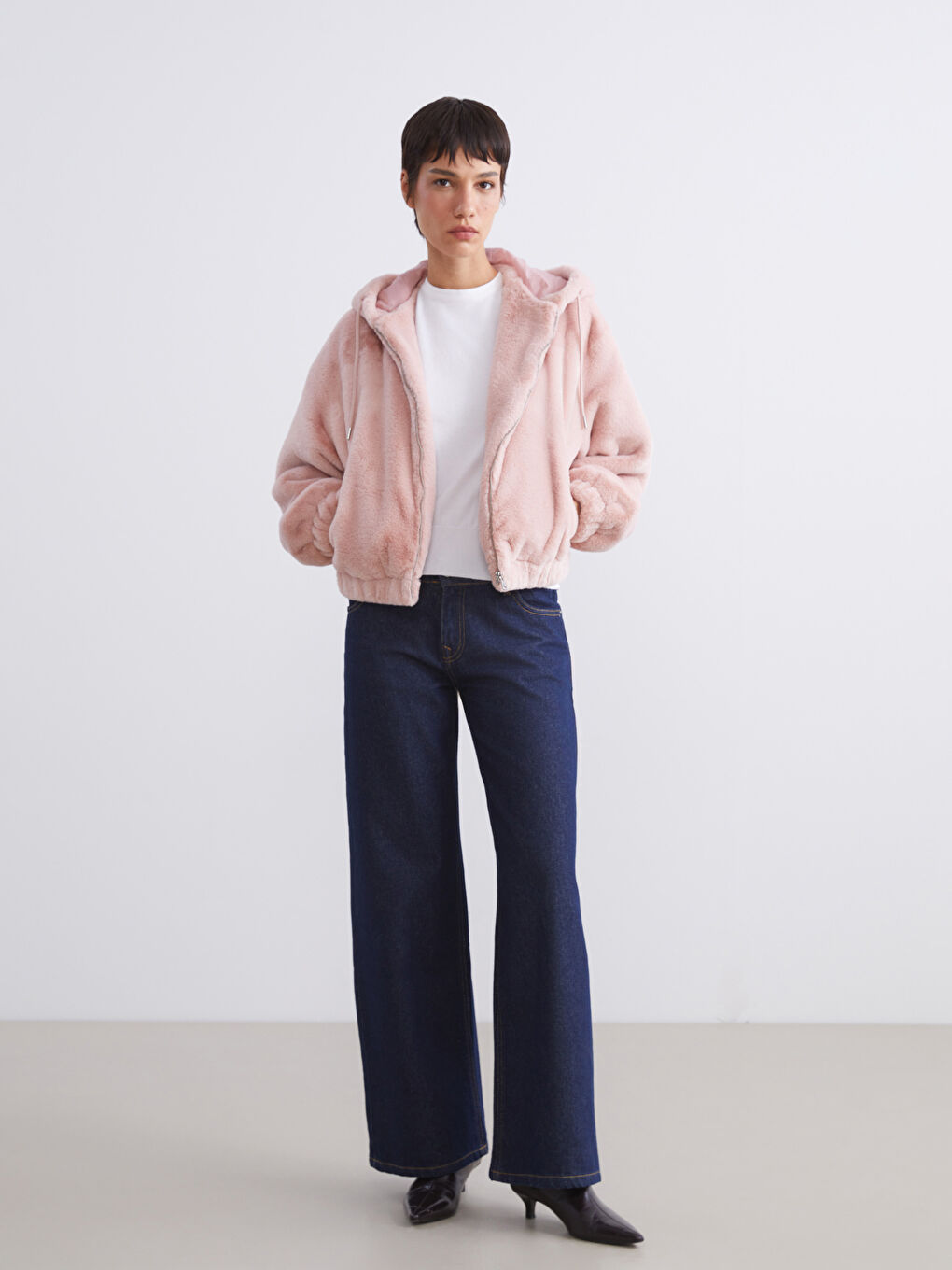 Kapuzenmantel Für Damen-1