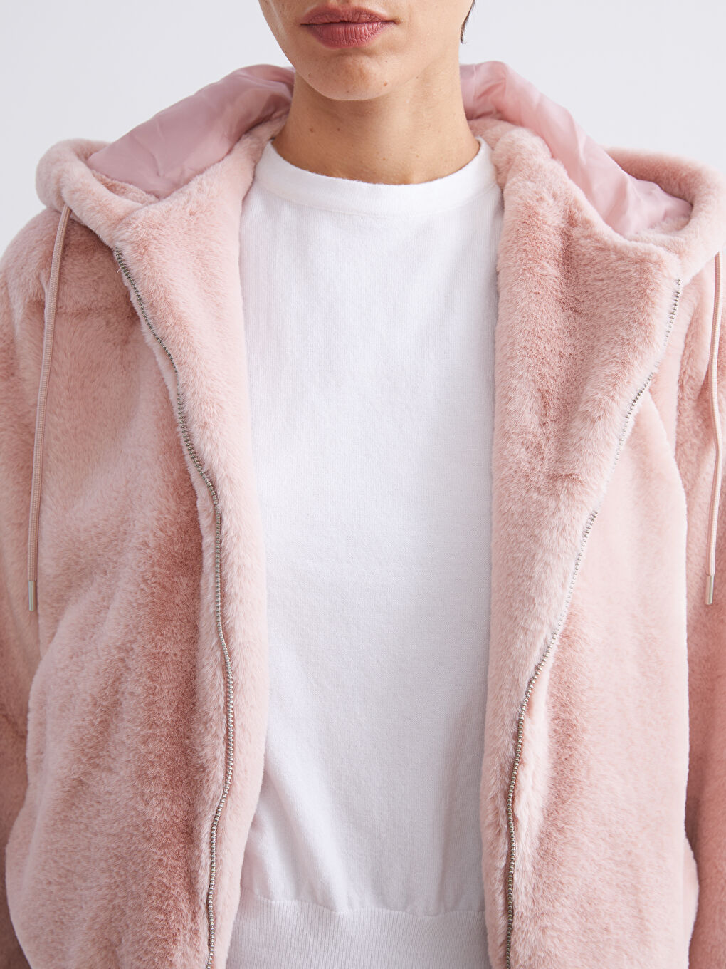 Kapuzenmantel Für Damen-2