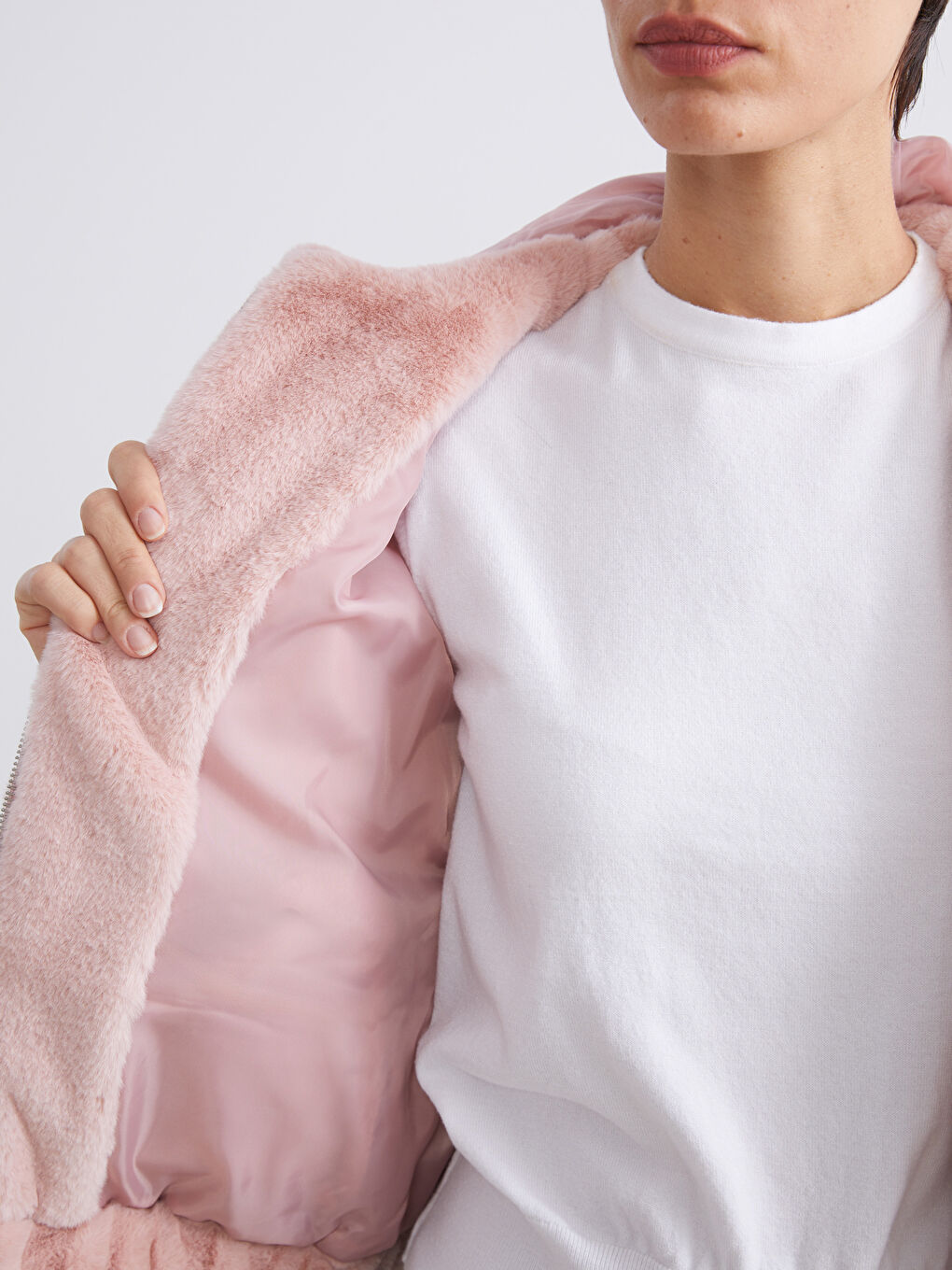 Kapuzenmantel Für Damen-3