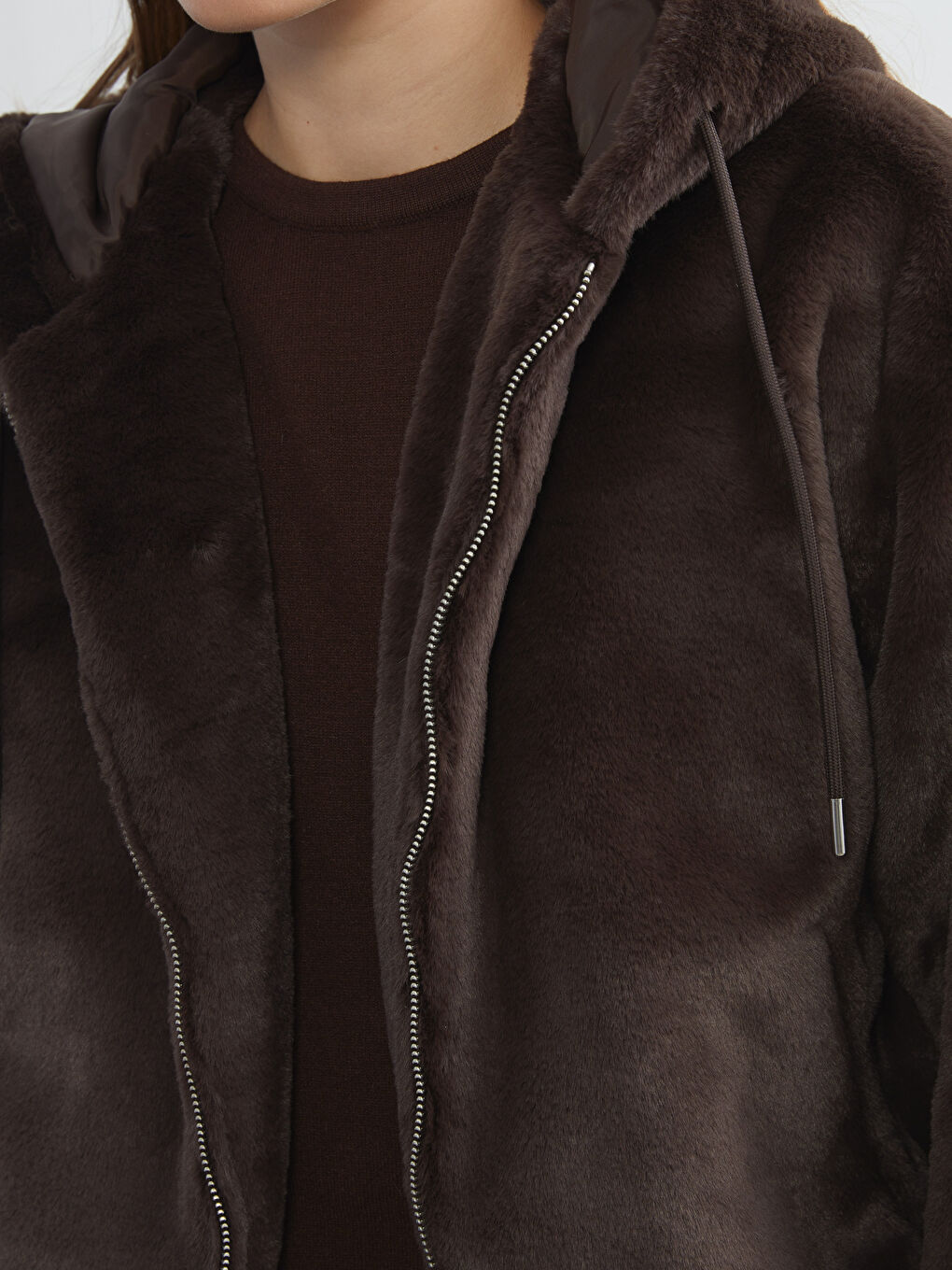 Hooded Women's Coat-2