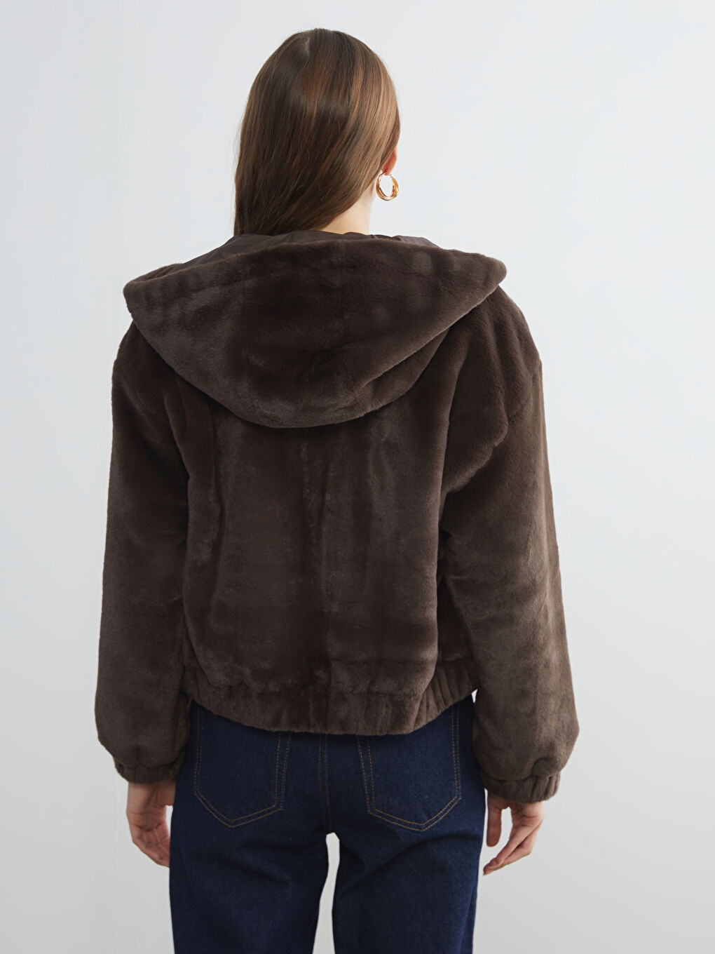 Hooded Women's Coat-4