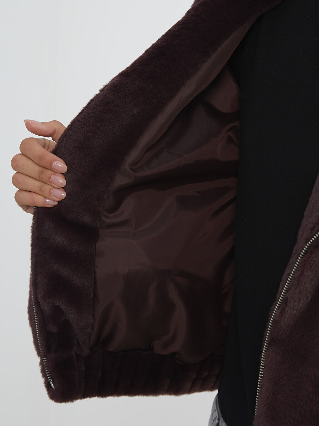 Kapuzenmantel Für Damen-3