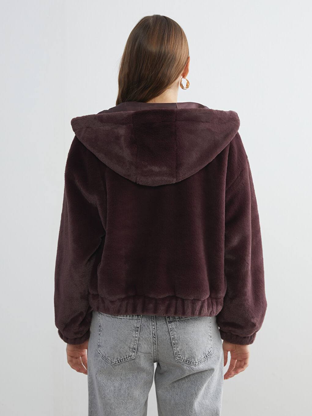 Kapuzenmantel Für Damen-4