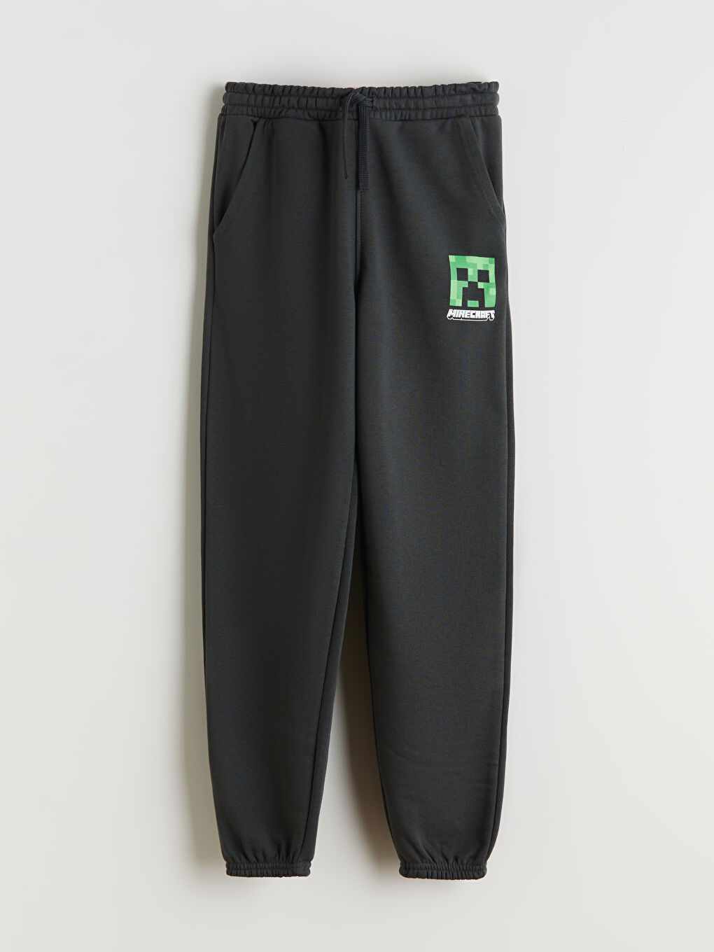 Elastic Waist Minecraft Printed Boys' Jogger Sweatpants