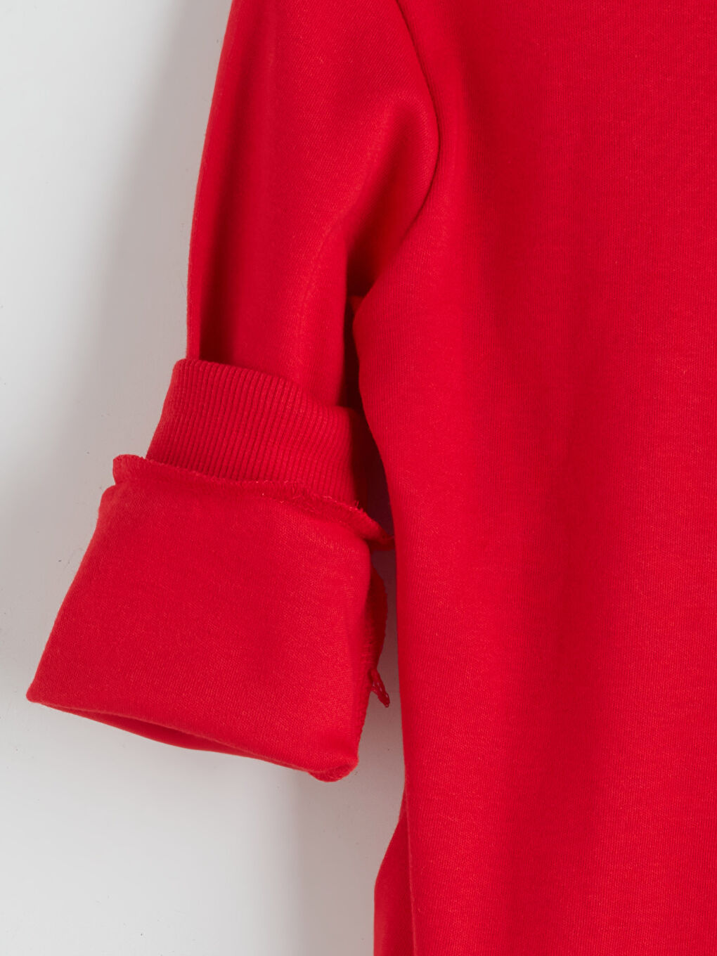 Kırmızı Bisiklet Yaka Atatürk Baskılı Erkek Çocuk Tişört-5