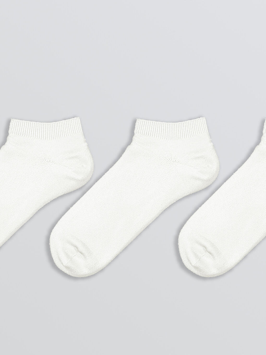 Karışık Erkek Patik Çorap 3'lü-1