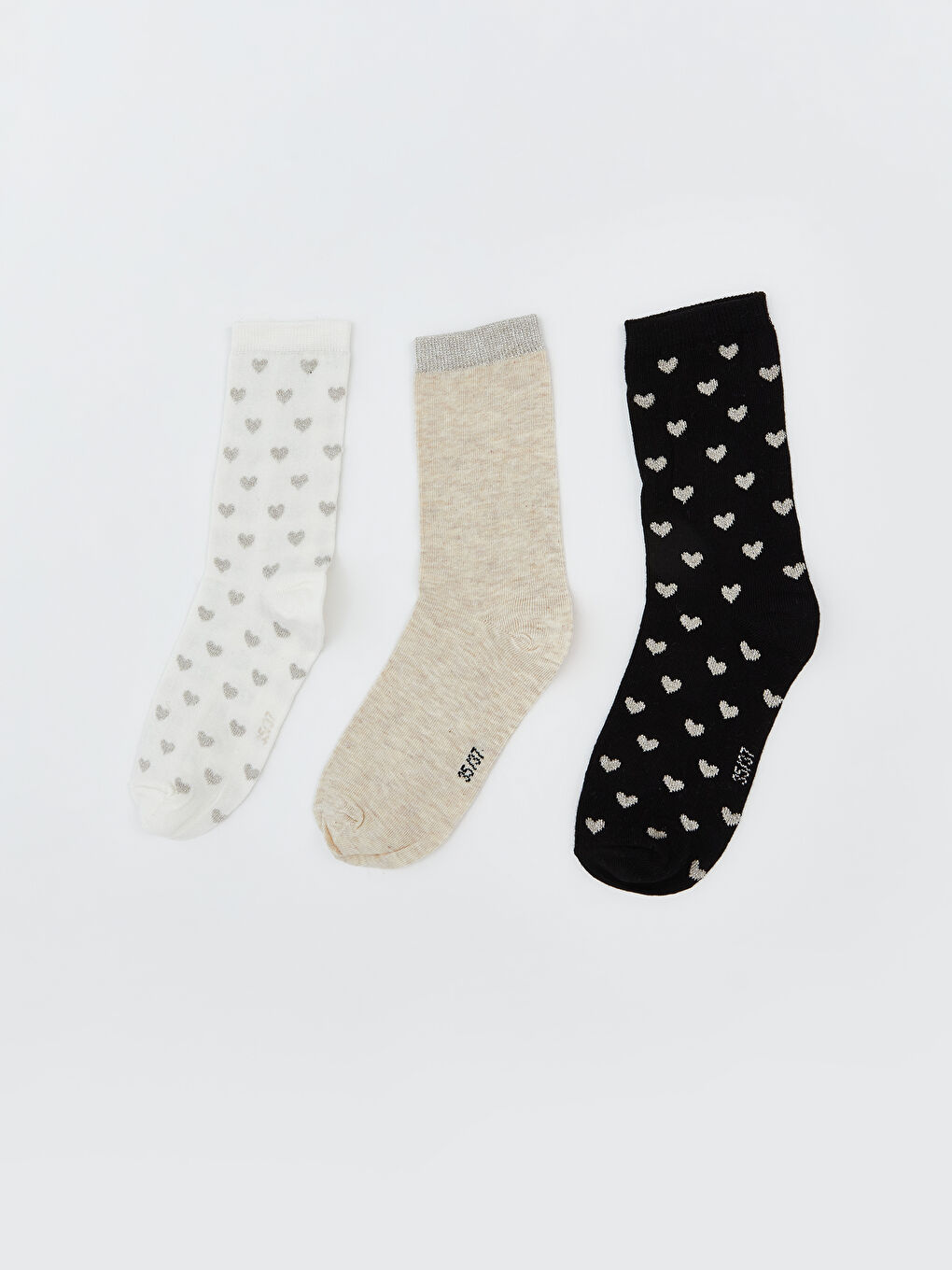 Printed Women's Ankle Socks 3-packs
