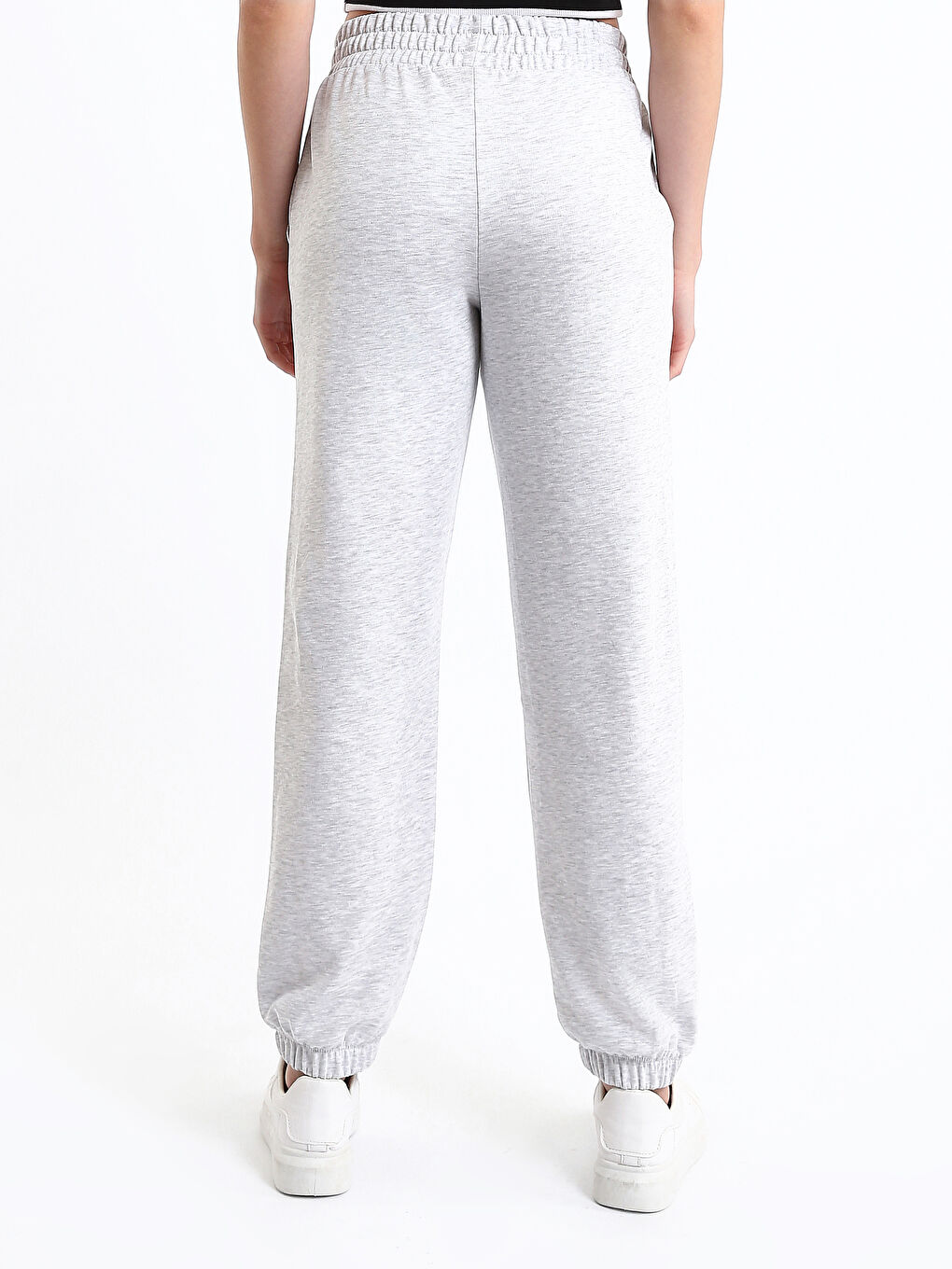 Elasticated Waist Women's Jogger Sweatpants-4
