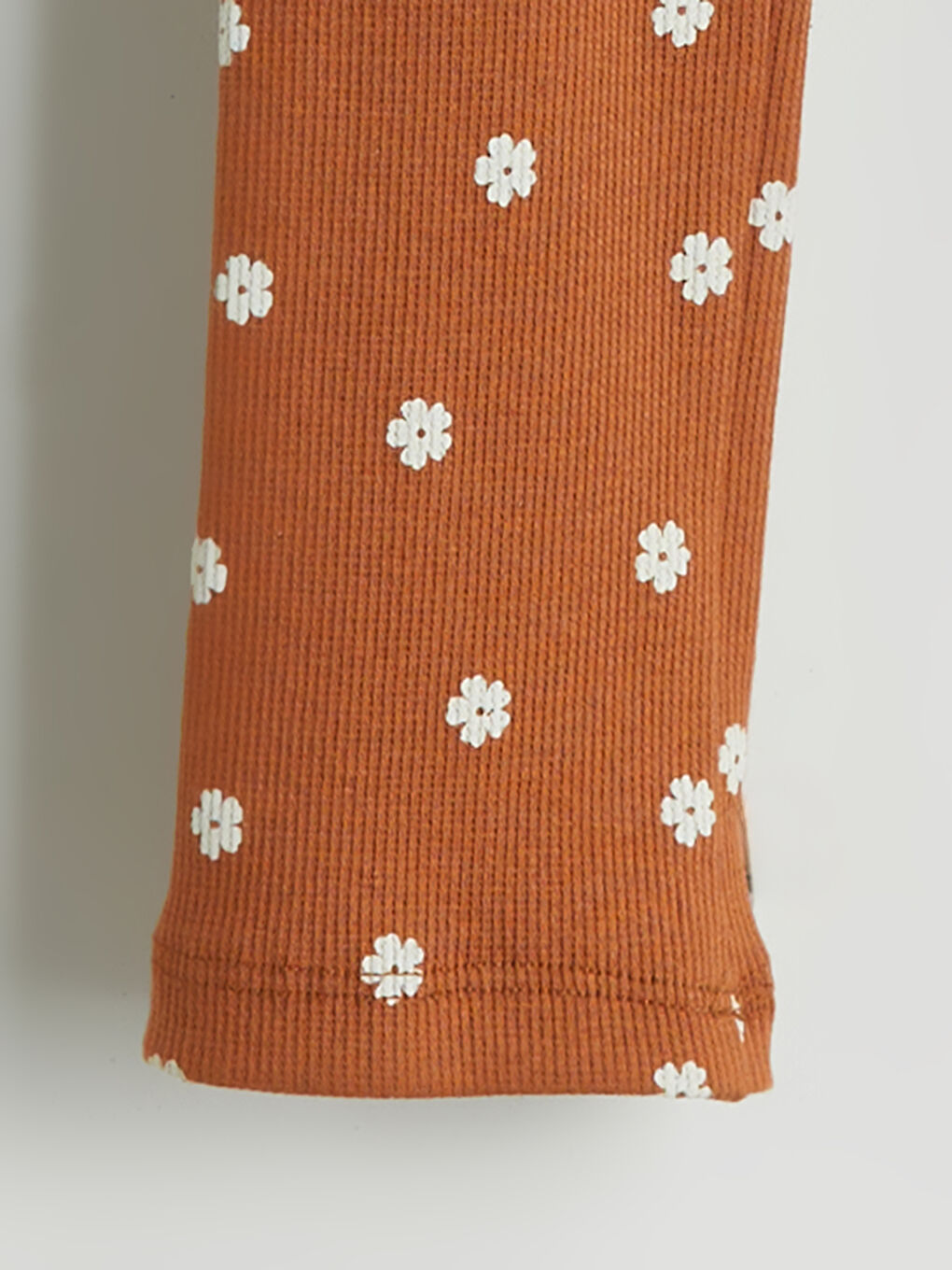 Kahverengi Bisiklet Yaka Baskılı Kız Çocuk Sweatshirt ve Tayt 2'li-5