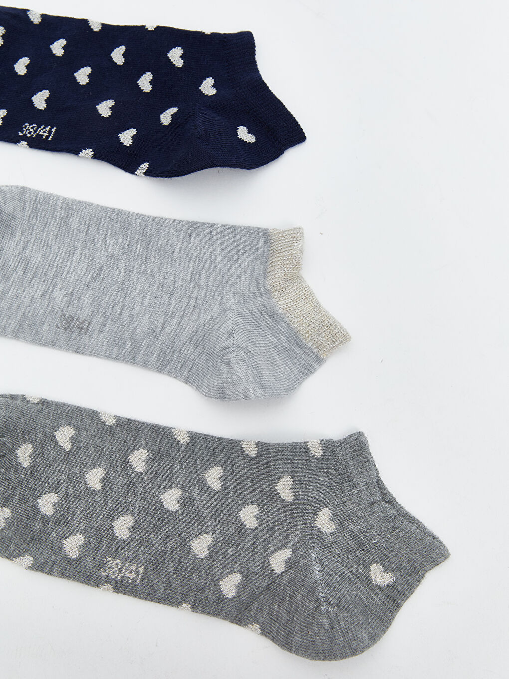 Printed Women's Trainer Socks 3-pack-1