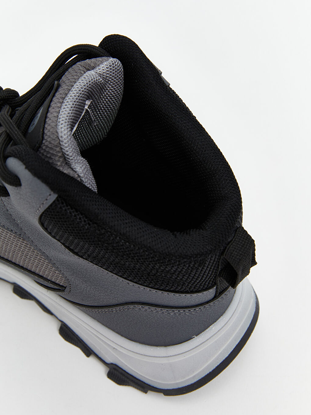 Antrasit Bağcıklı Erkek Çocuk Spor Ayakkabı-5