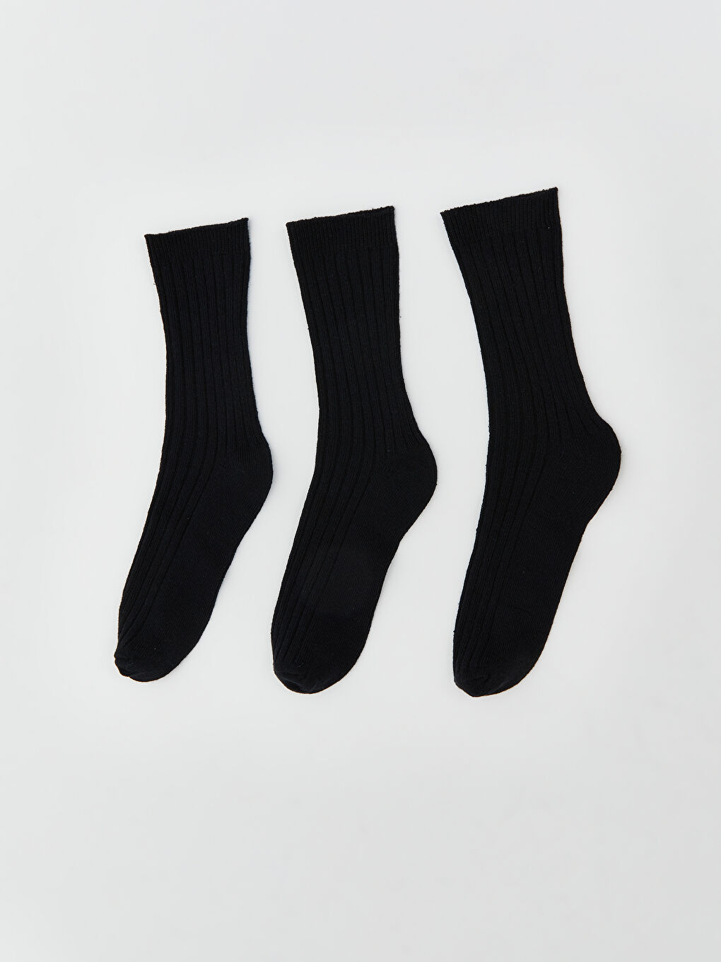 Siyah Basic Erkek Çocuk Patik Çorap 3'lü