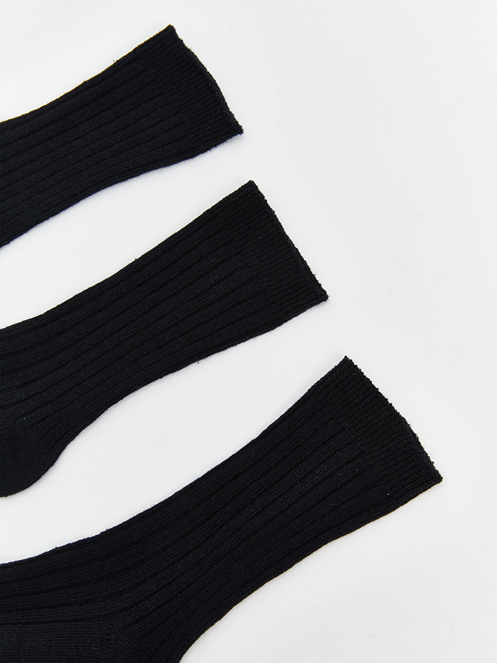 Siyah Basic Erkek Çocuk Patik Çorap 3'lü-1
