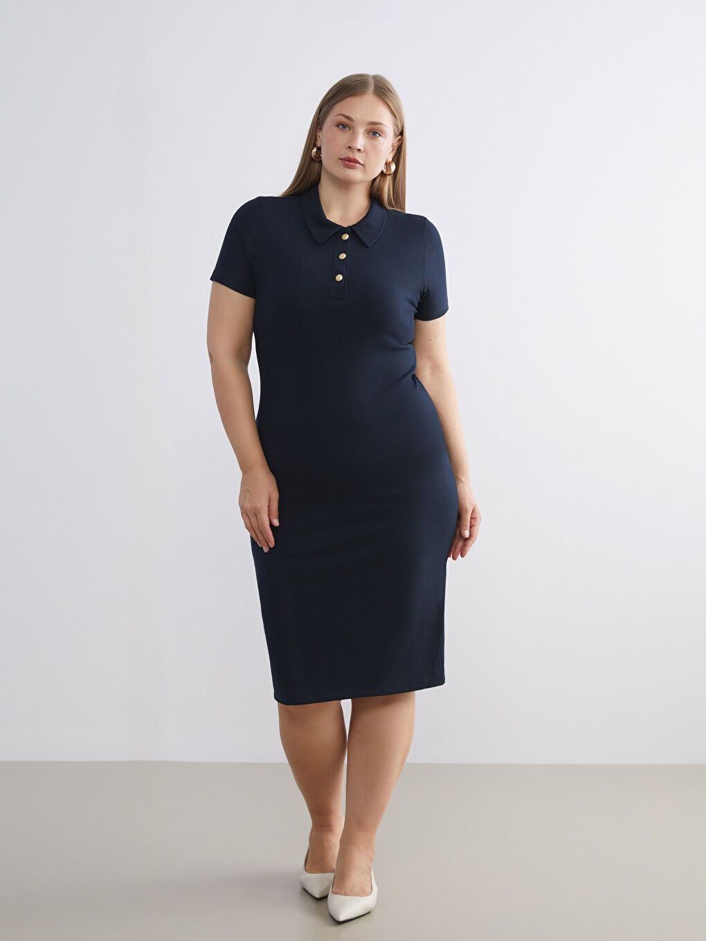 Woman NAVY Dress-1