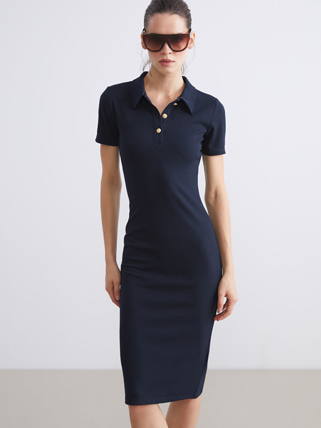 Woman NAVY Dress-1