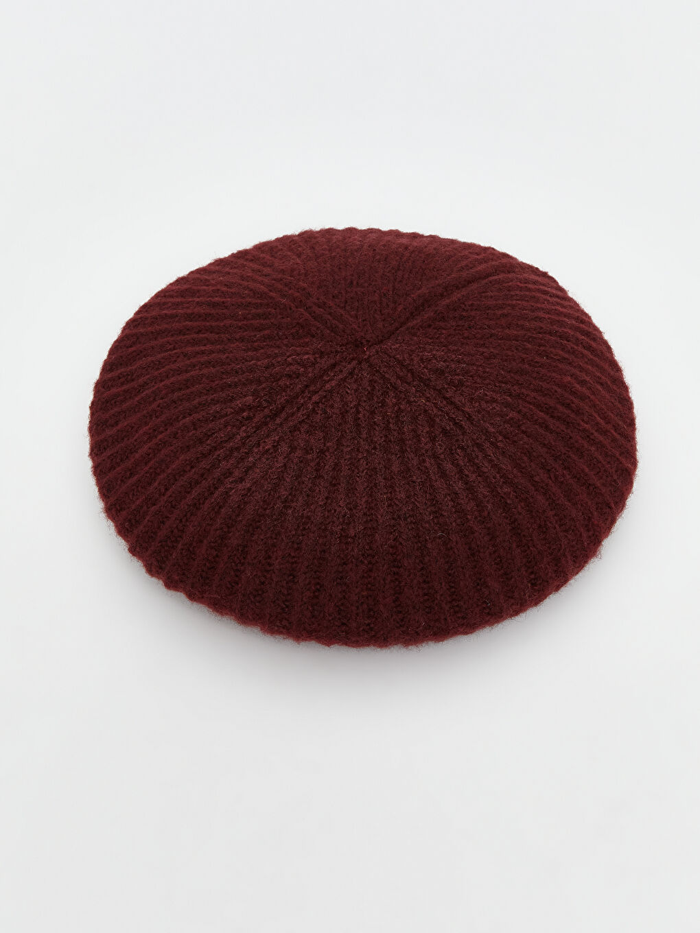 Bordo Basic Kadın Ressam Şapka-1