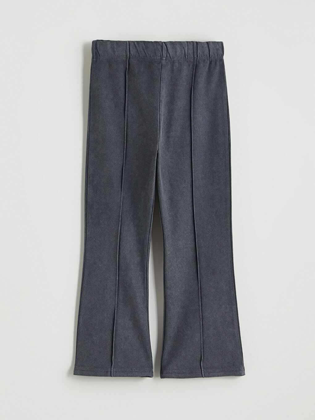 Elasticated Waist Girls' Flared Leg Leggings