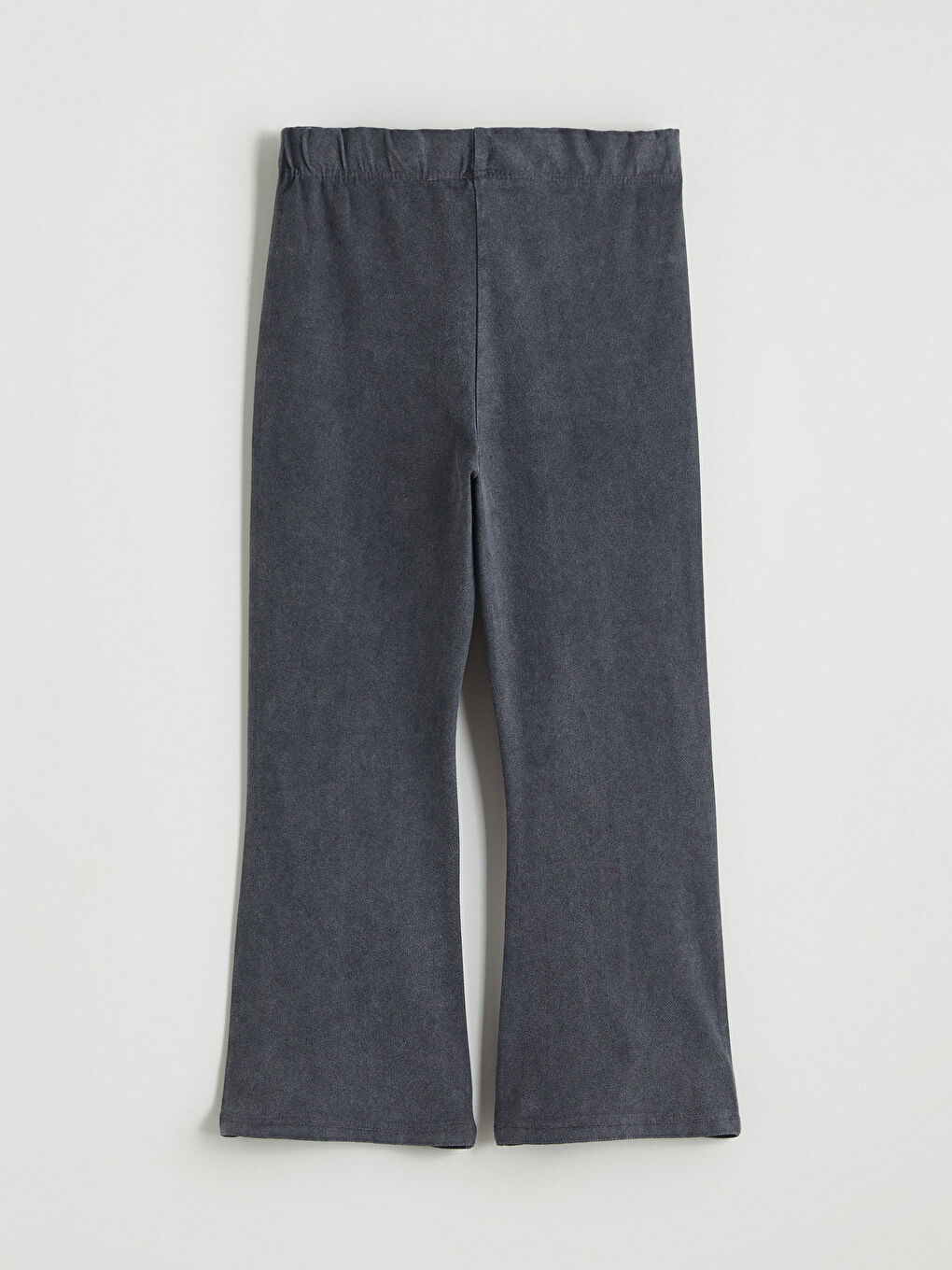 Elasticated Waist Girls' Flared Leg Leggings-2