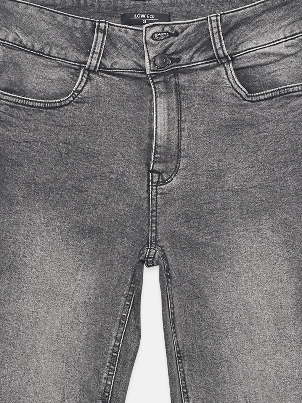 Schlanke Passform Damen Jeans-2