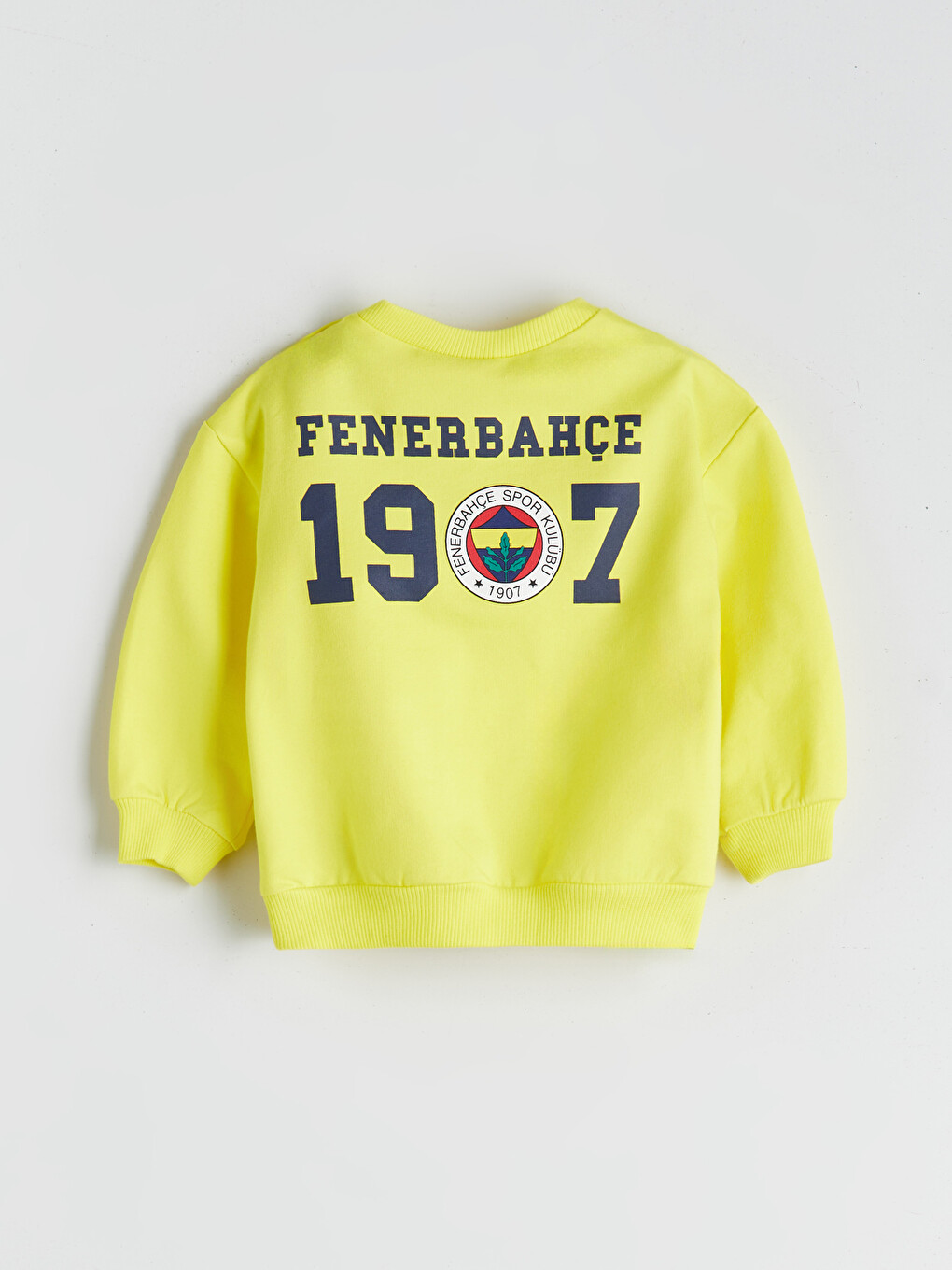 Sarı Fenerbahçe Baskılı Erkek Bebek Tişört-1