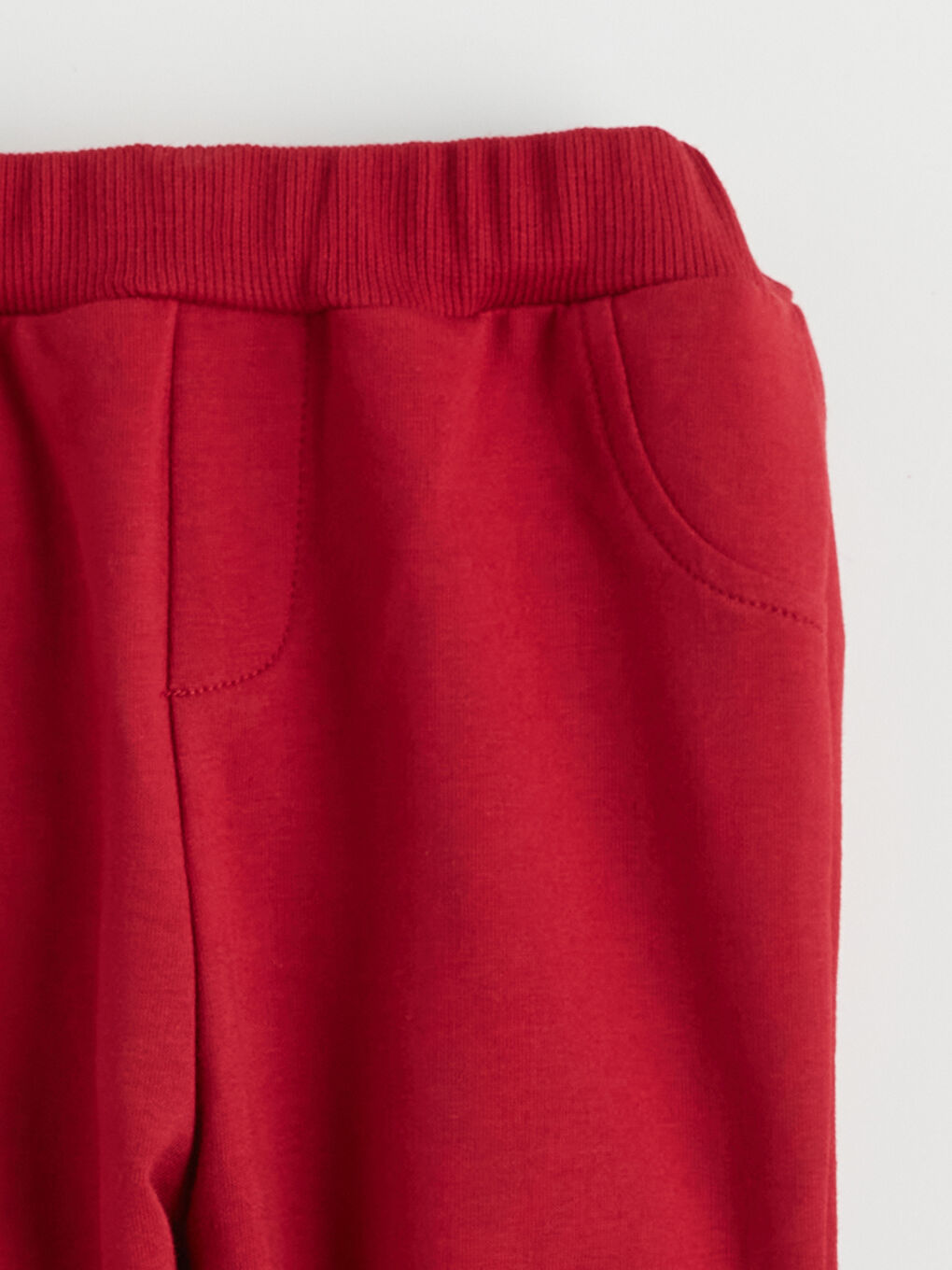 Kırmızı Bisiklet Yaka Galatasaray Baskılı Erkek Bebek Sweatshirt ve Eşofman Alt 2'li Takım-5