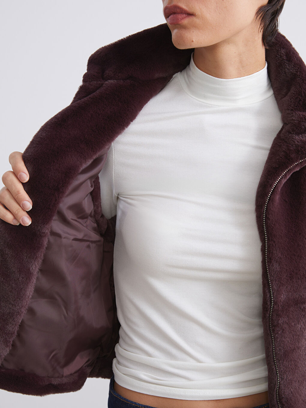 Frau BURGUND Weste -3