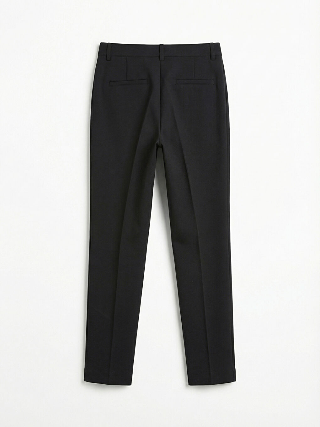 High Waist Women's Cigarette Trousers-9