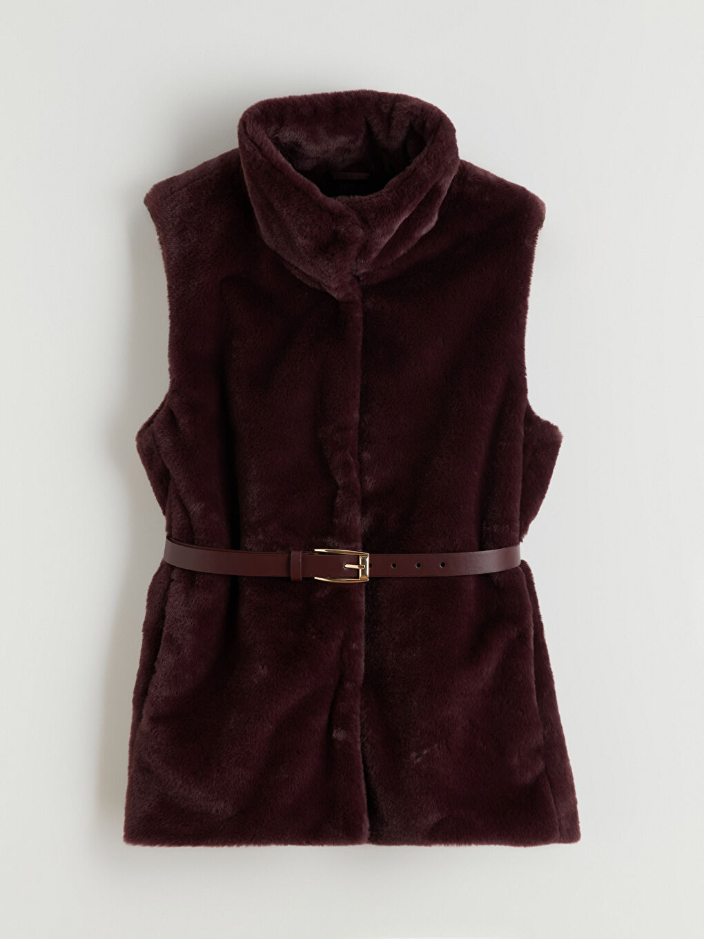 Woman BORDEAUX Waistcoat-4