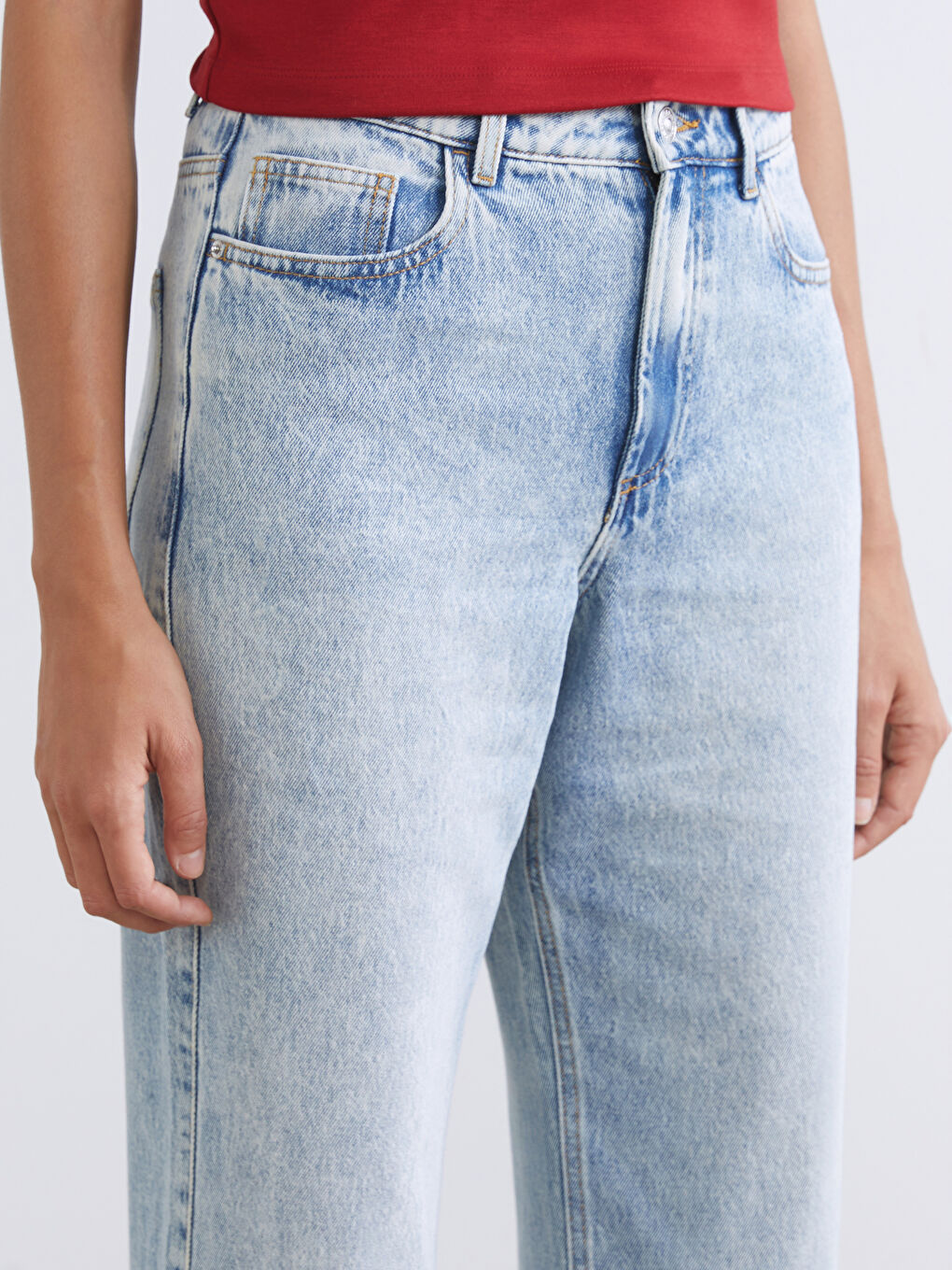 Wideleg Women's Jeans-2