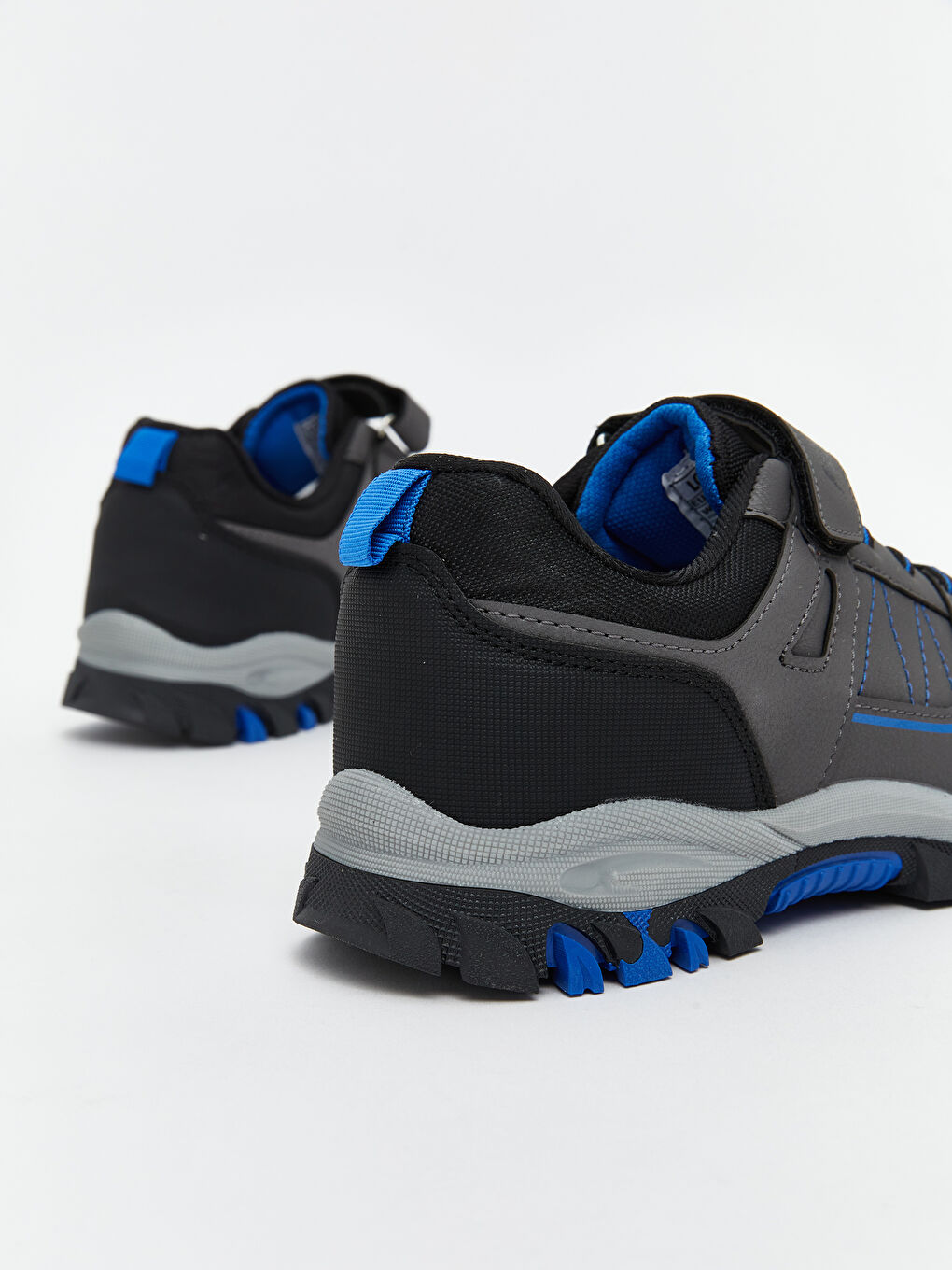 Lace-Up and Velcro Boys' Trekking Shoes-4